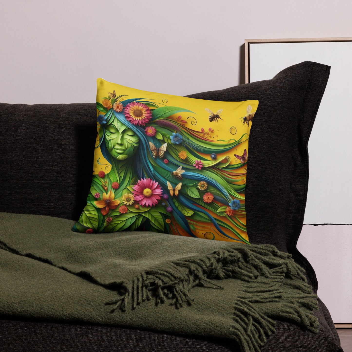 Earth Goddess Pillow