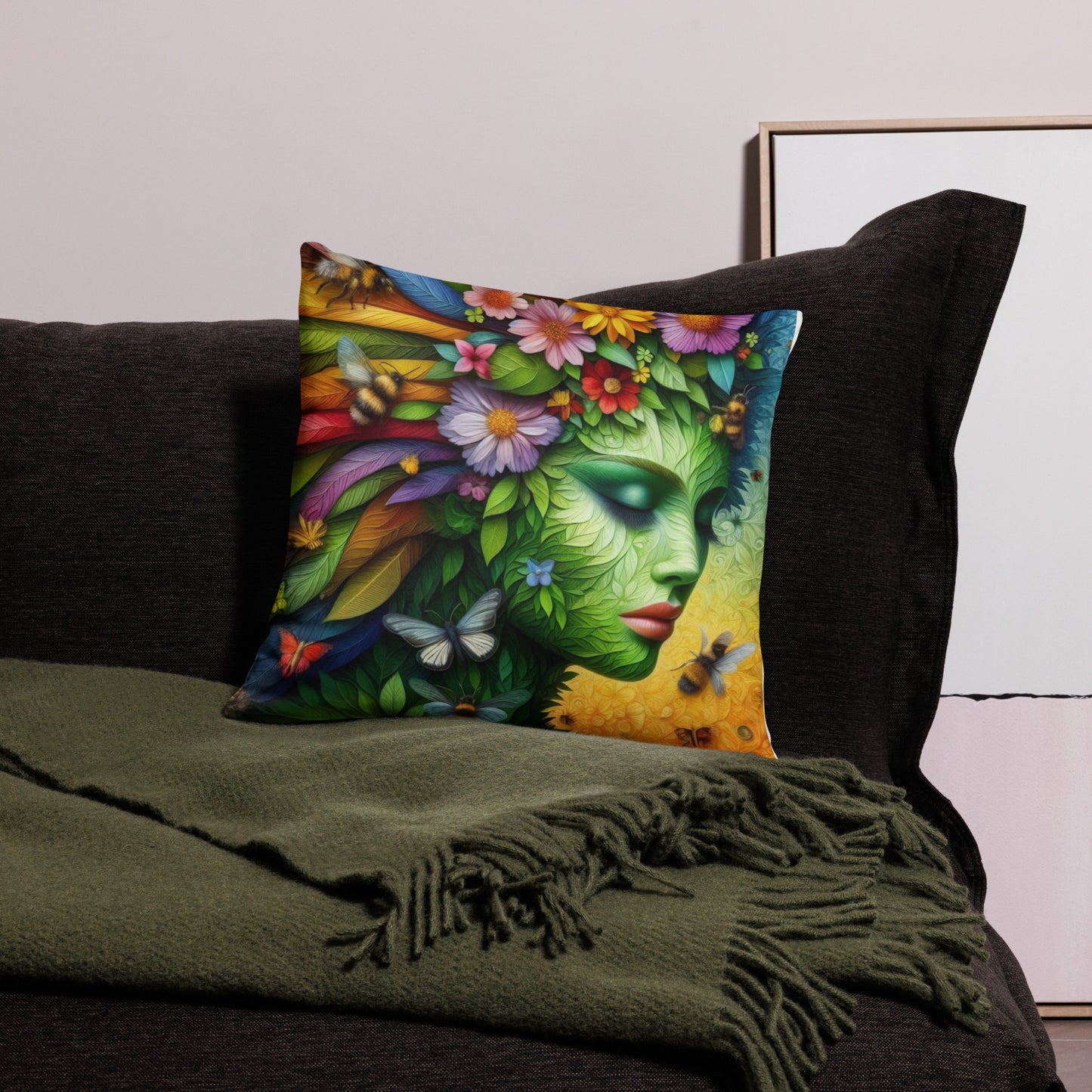 Earth Goddess Pillow