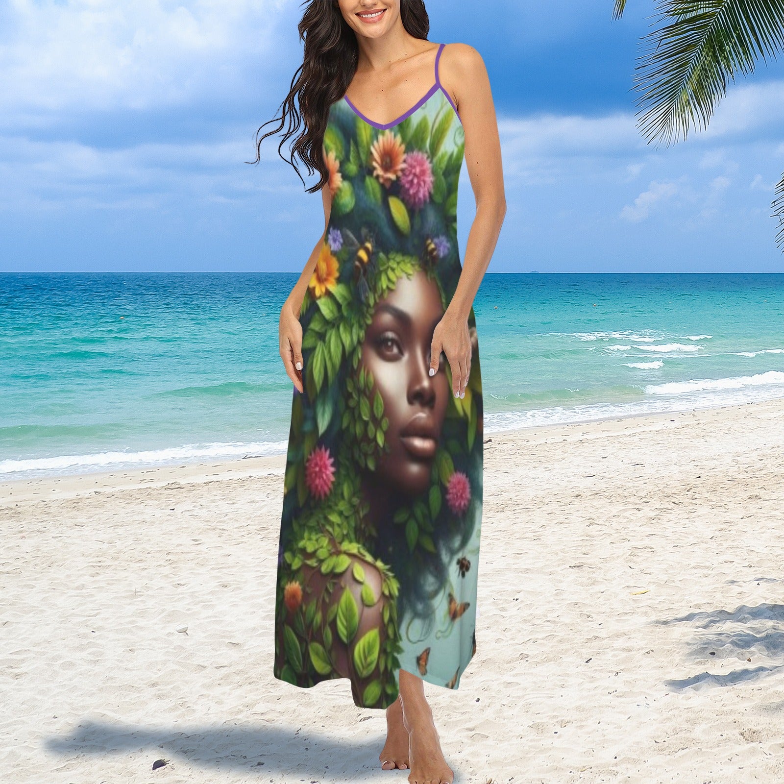 Earth Goddess Maxi Dress