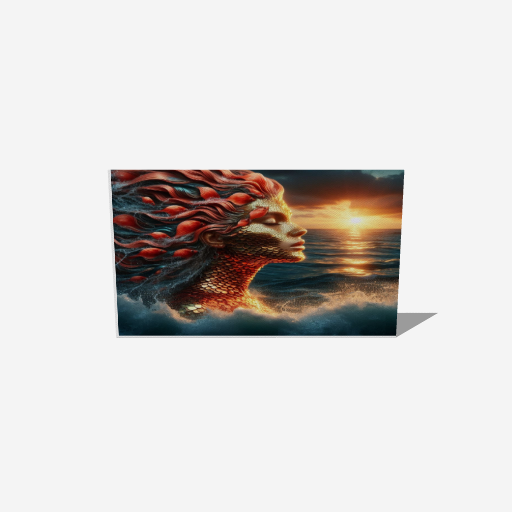 Ocean Goddes Area Rug- 3' x 5'