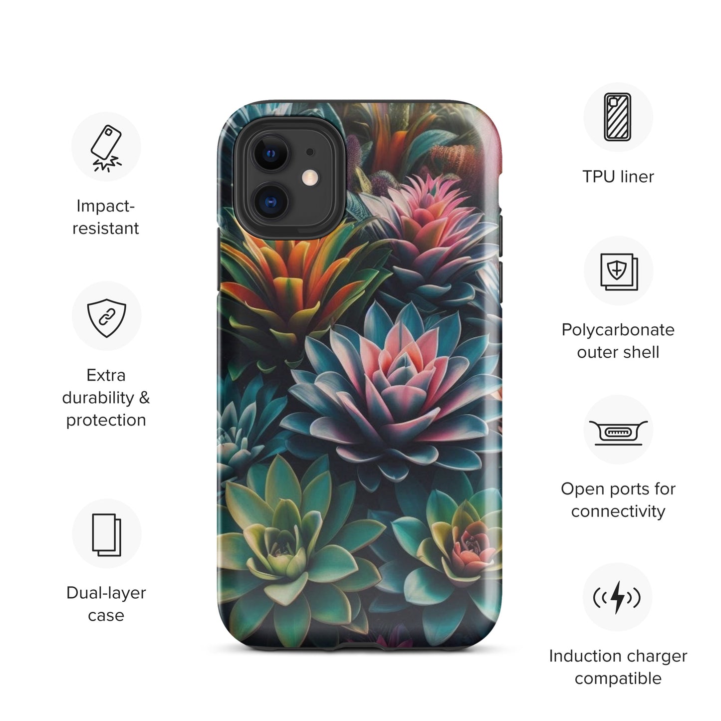 Plant Lovers Tough Case for iPhone®