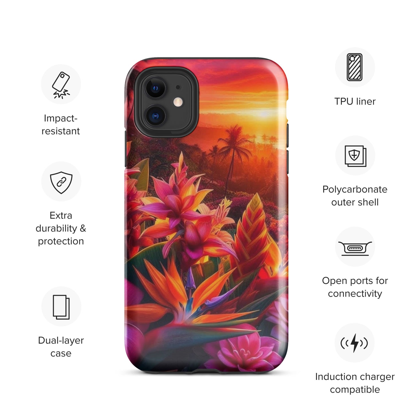 Earth Goddess Plant Lovers Tough Case for iPhone®