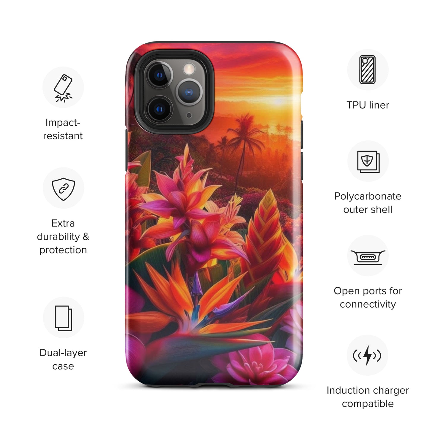 Earth Goddess Plant Lovers Tough Case for iPhone®