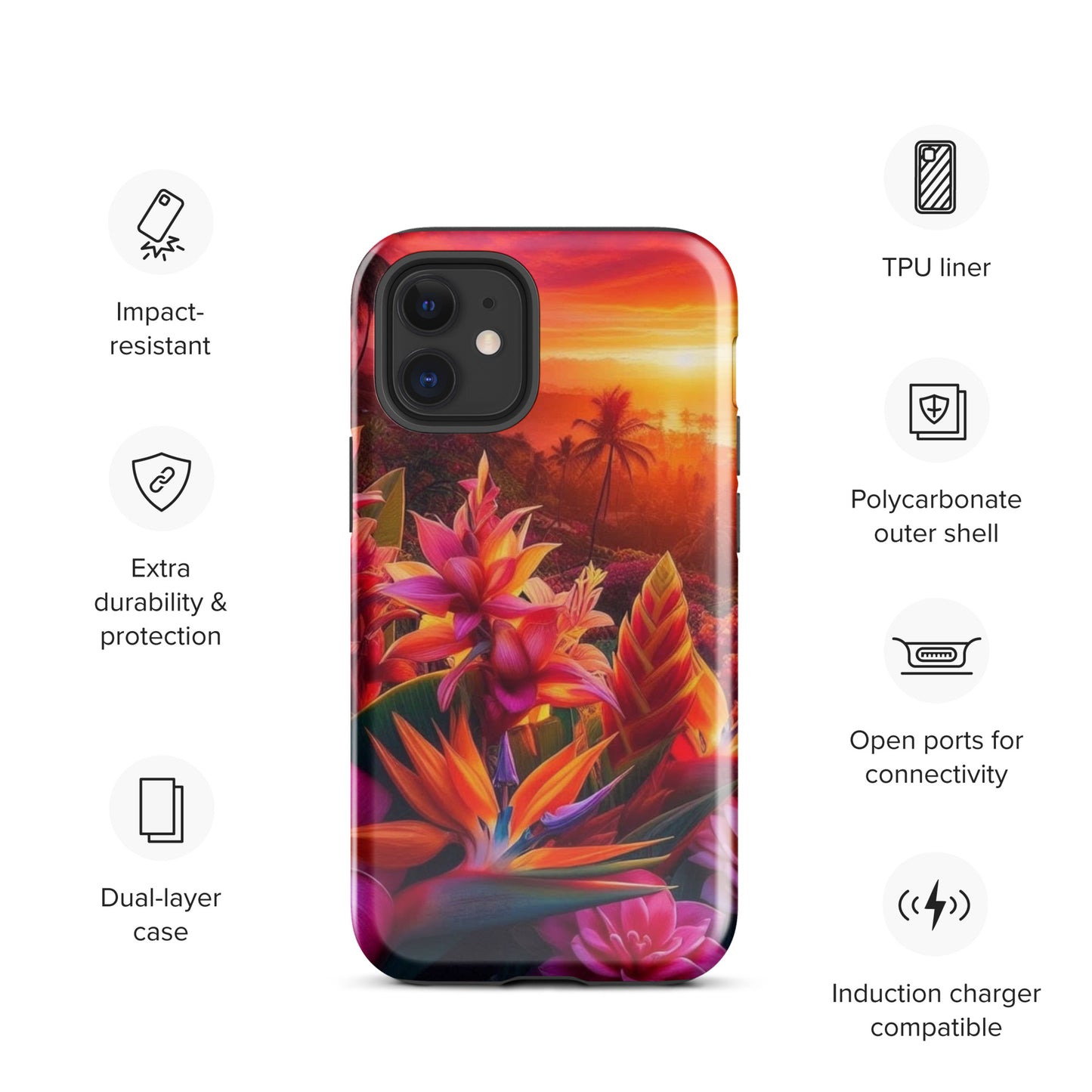 Earth Goddess Plant Lovers Tough Case for iPhone®