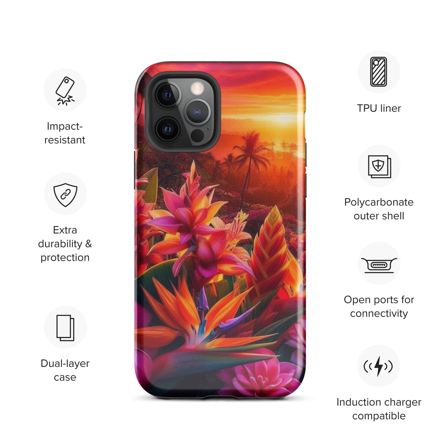 Earth Goddess Plant Lovers Tough Case for iPhone®