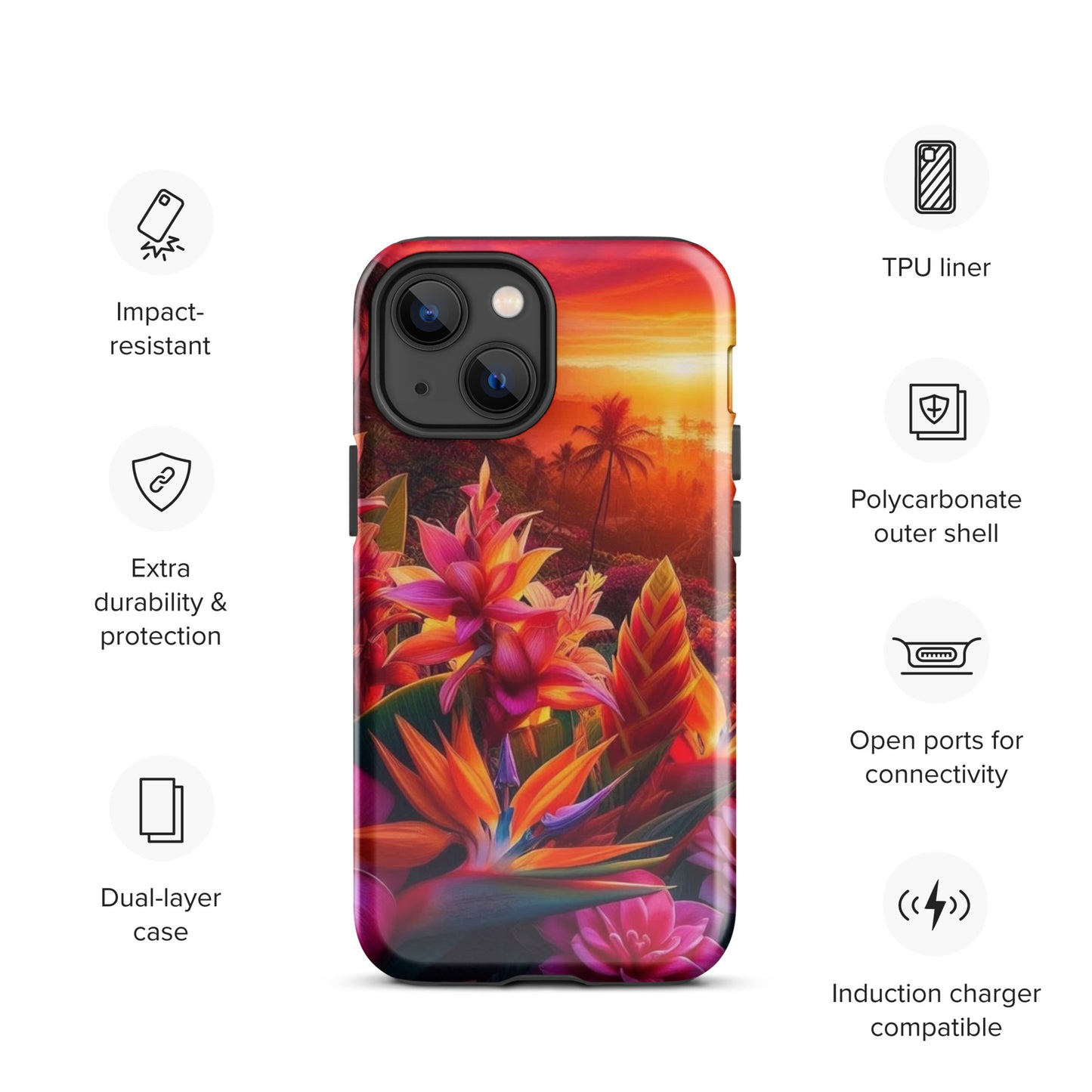 Earth Goddess Plant Lovers Tough Case for iPhone®