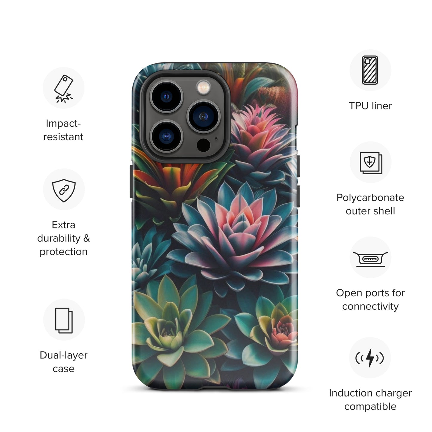 Plant Lovers Tough Case for iPhone®