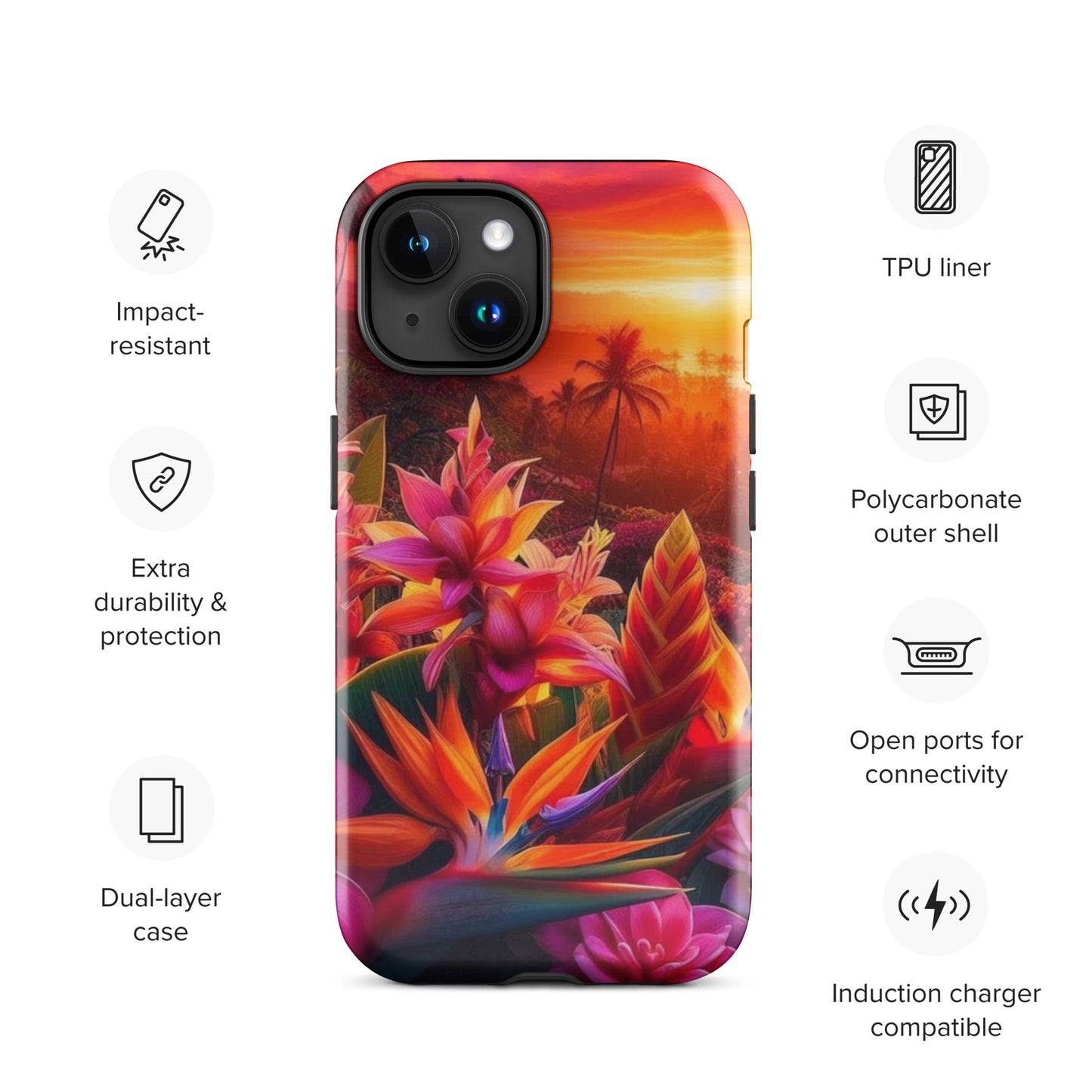 Earth Goddess Plant Lovers Tough Case for iPhone®