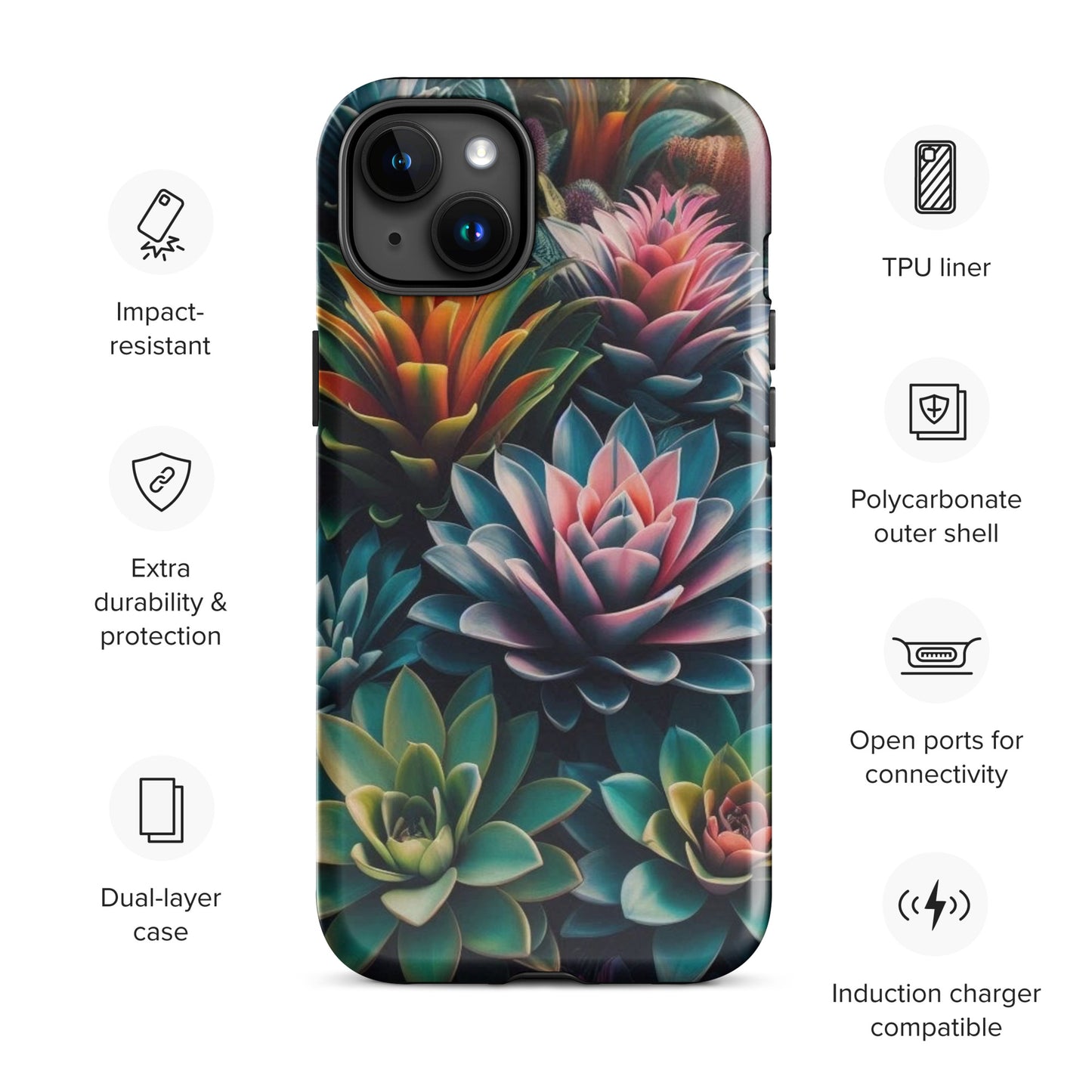 Plant Lovers Tough Case for iPhone®