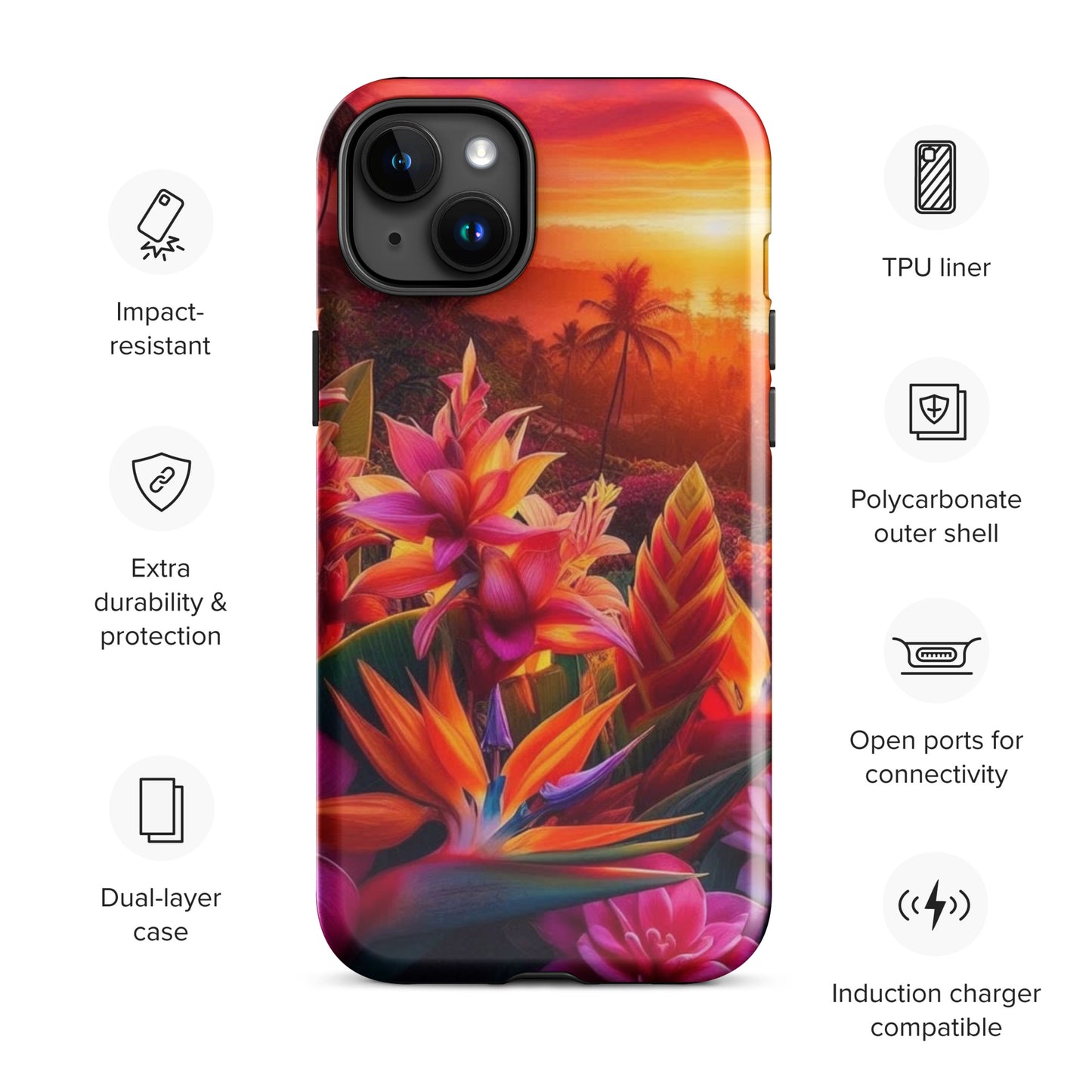 Earth Goddess Plant Lovers Tough Case for iPhone®