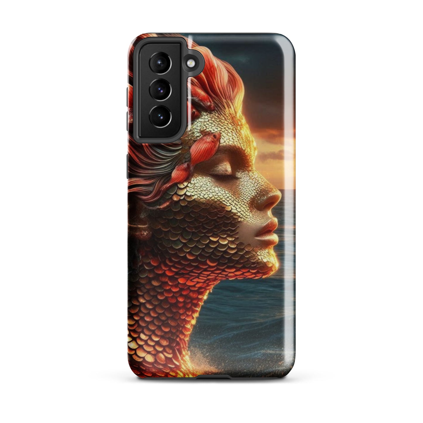 Fiery Ocean Goddess Tough case for Samsung®